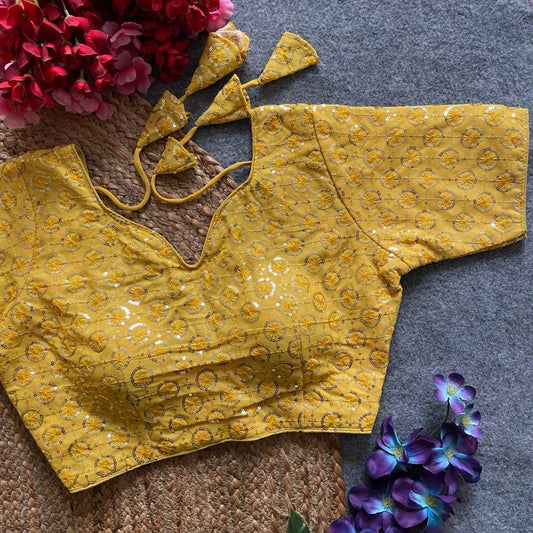 DIMPLE — Partywear Readymade Blouse