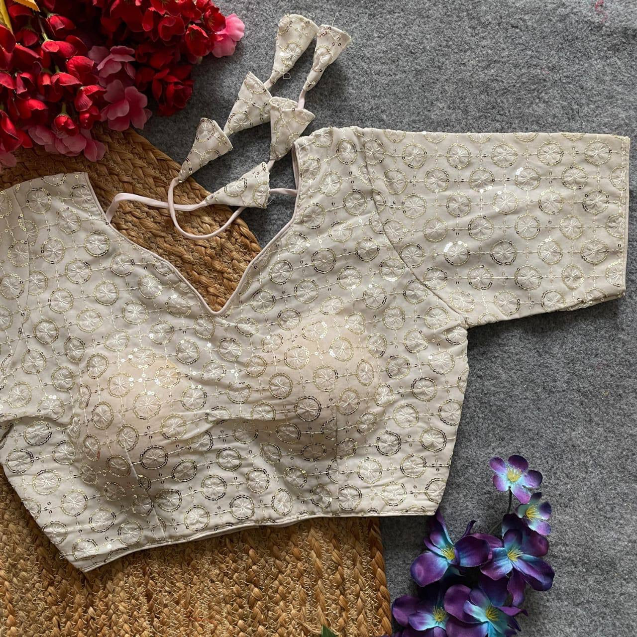 DIMPLE — Partywear Readymade Blouse