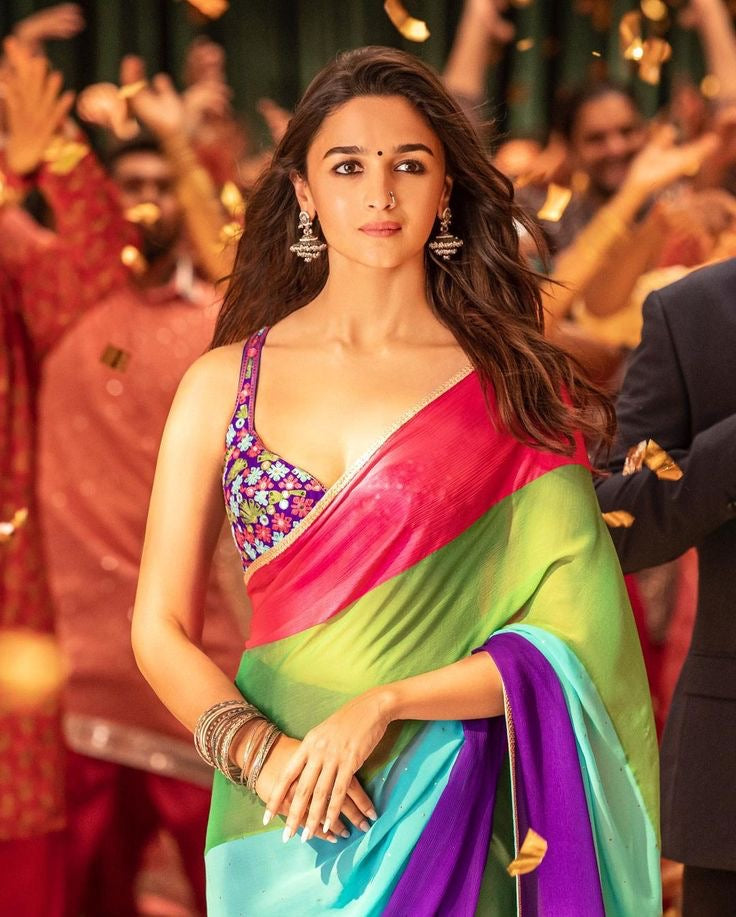 Alia Ombré Saree