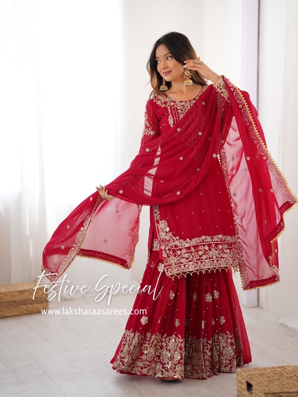 ARINAA — Diwali Sharara Suit