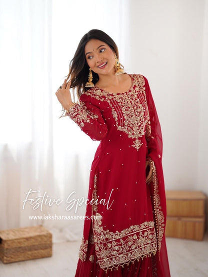 ARINAA — Diwali Sharara Suit