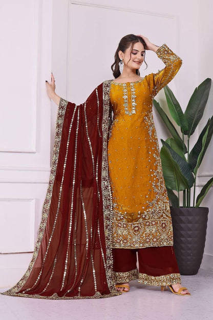 SAYURI — Shimmery Pakistani Suit