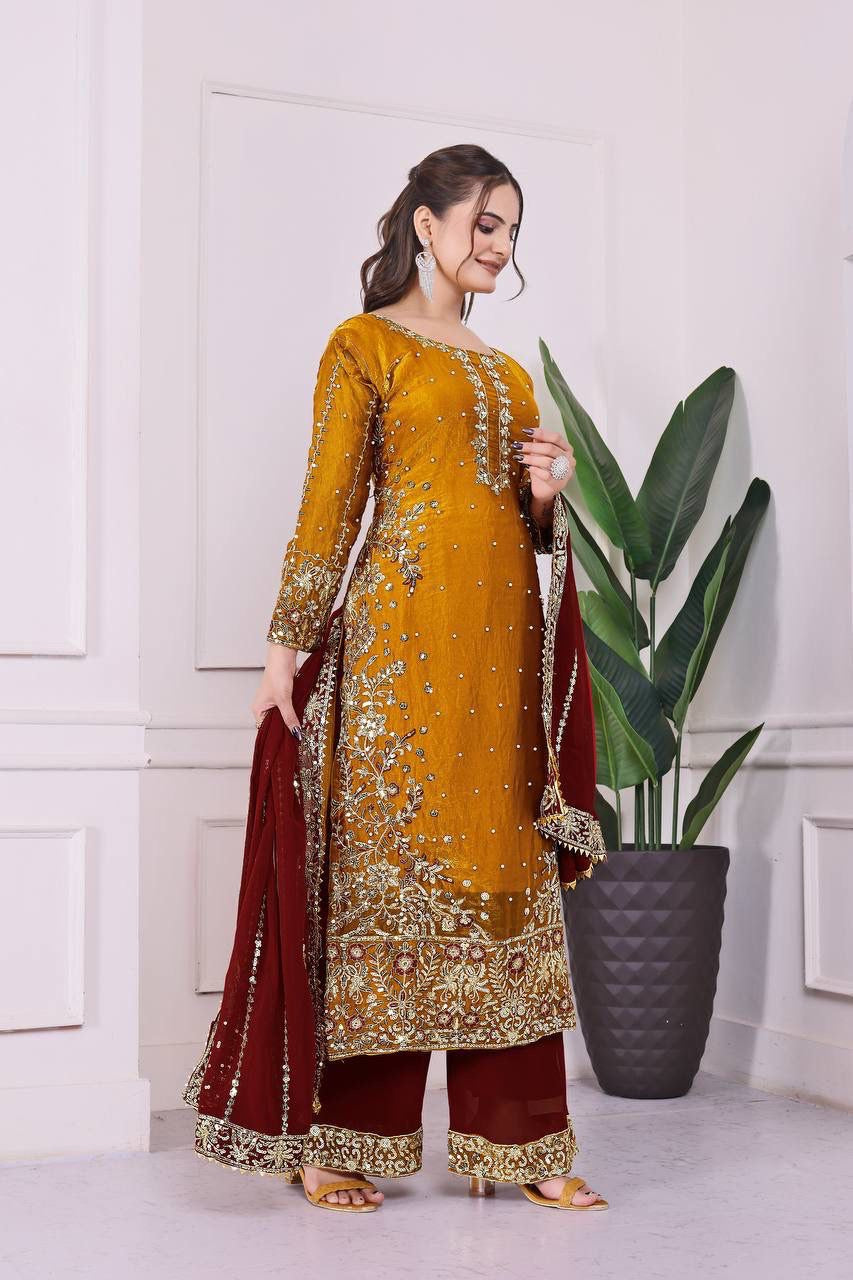 SAYURI — Shimmery Pakistani Suit