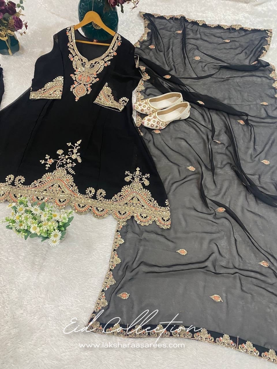 PYARI — Eid Special Pallazo Suit - Laksharaa Sarees