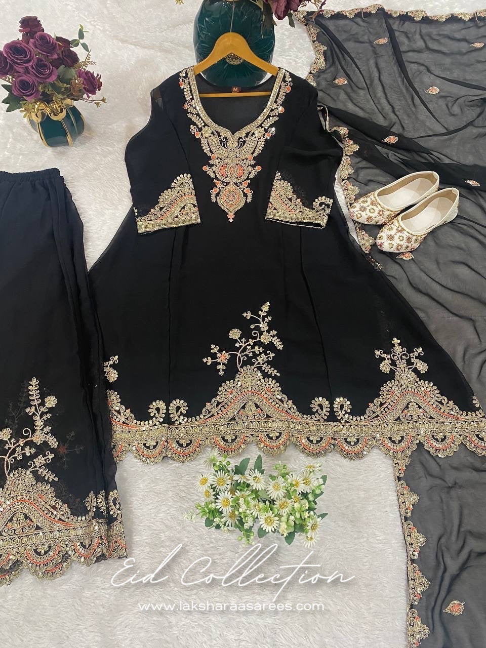 PYARI — Eid Special Pallazo Suit - Laksharaa Sarees