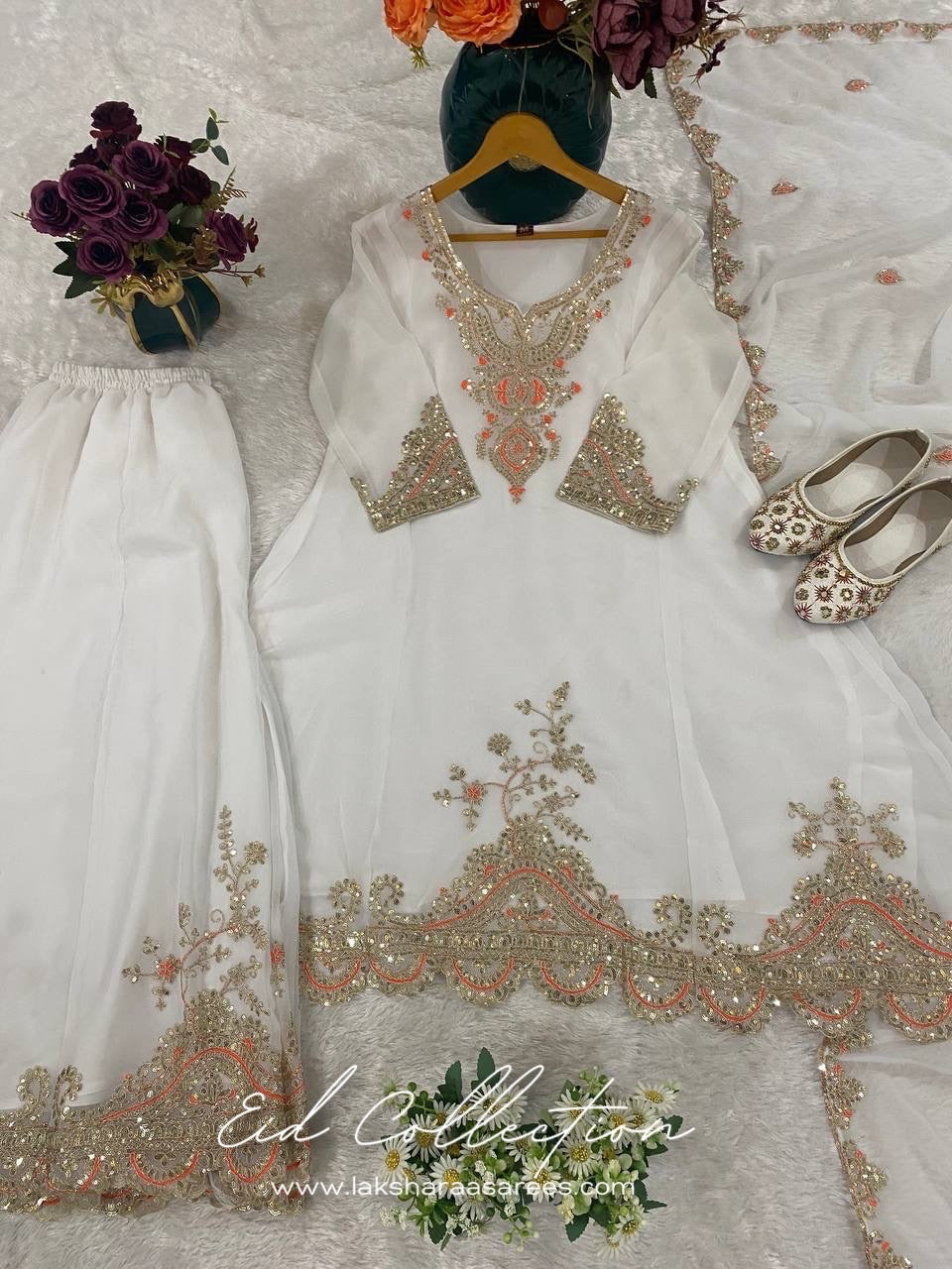 PYARI — Eid Special Pallazo Suit - Laksharaa Sarees