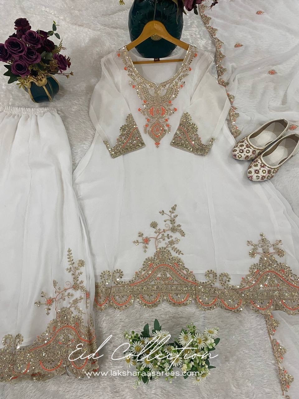 PYARI — Eid Special Pallazo Suit - Laksharaa Sarees