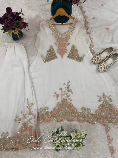 PYARI — Eid Special Pallazo Suit - Laksharaa Sarees