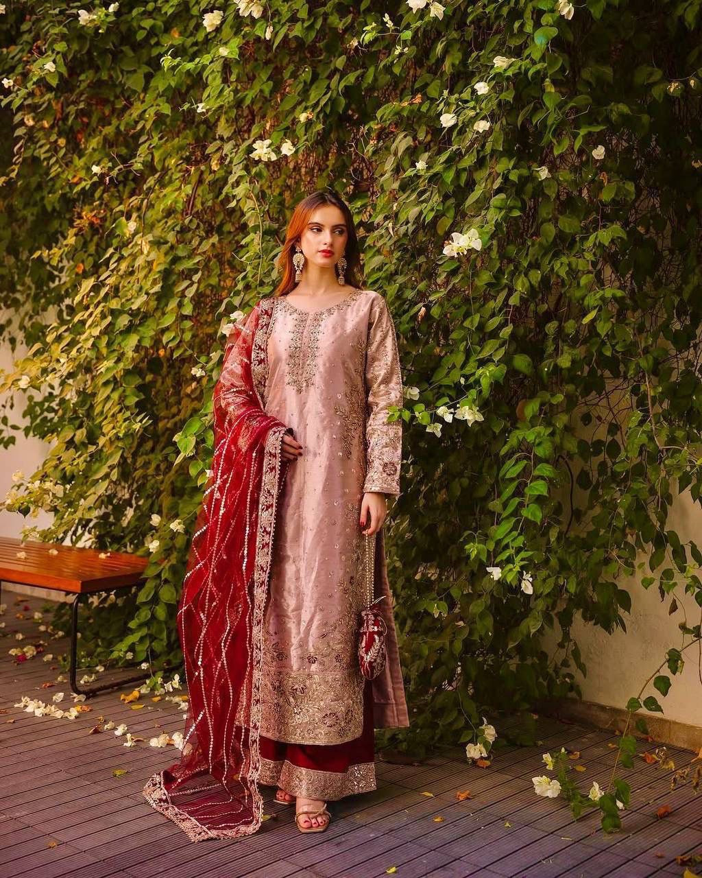 SAYURI — Shimmery Pakistani Suit