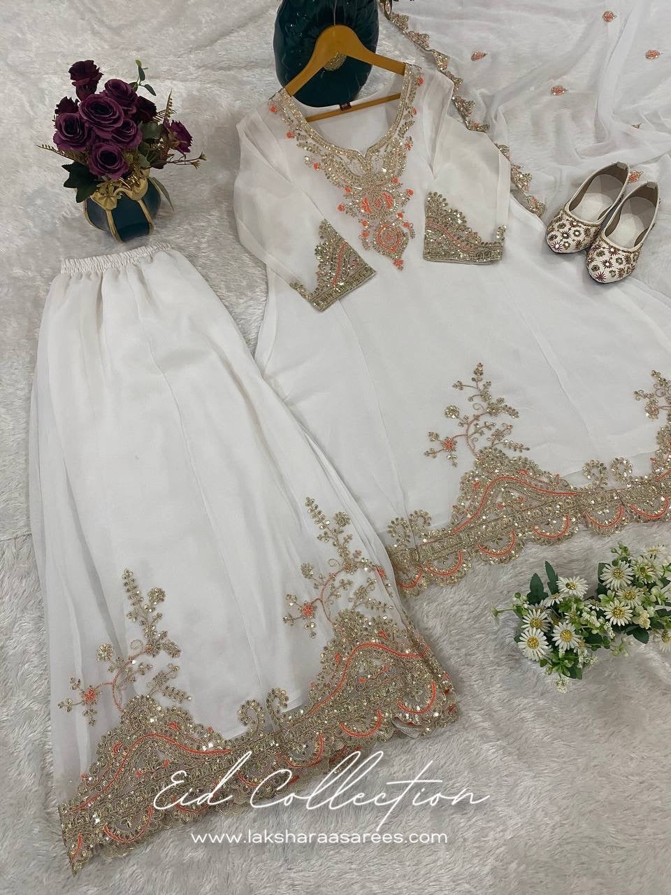 PYARI — Eid Special Pallazo Suit - Laksharaa Sarees