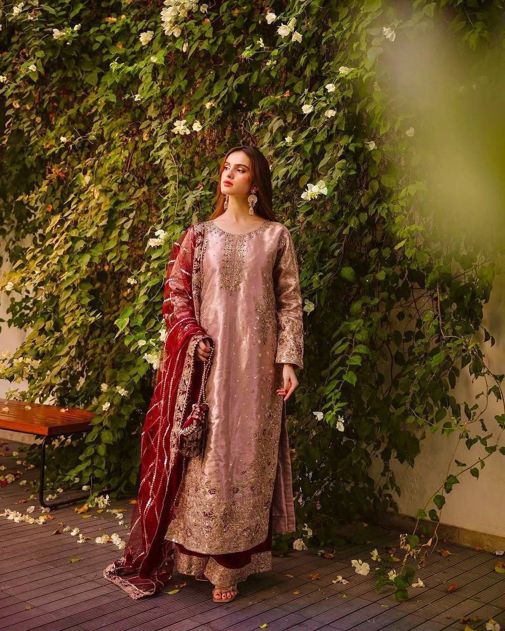 SAYURI — Shimmery Pakistani Suit