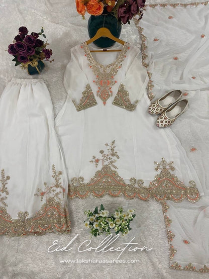 PYARI — Eid Special Pallazo Suit - Laksharaa Sarees