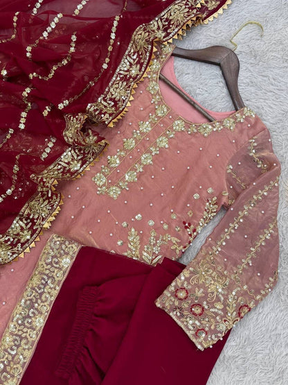 SAYURI — Shimmery Pakistani Suit