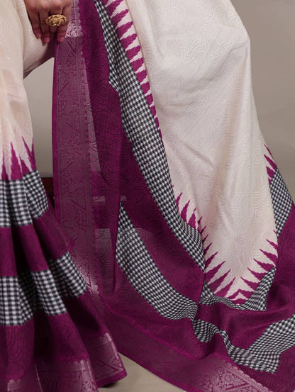 OVIYA — Soft Poly Cotton Saree