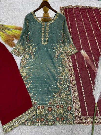 SAYURI — Shimmery Pakistani Suit