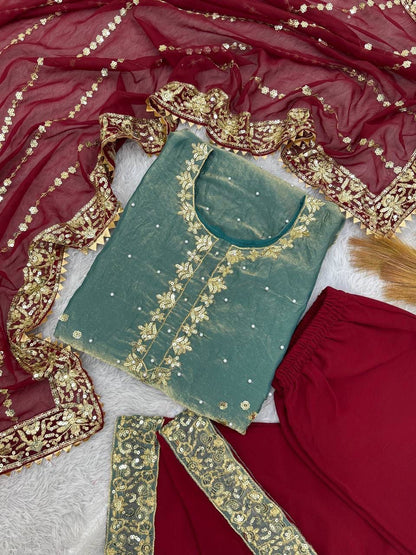 SAYURI — Shimmery Pakistani Suit