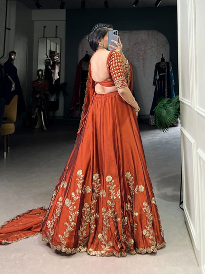 CIARA —  Pretty Rangoli Silk Lehenga