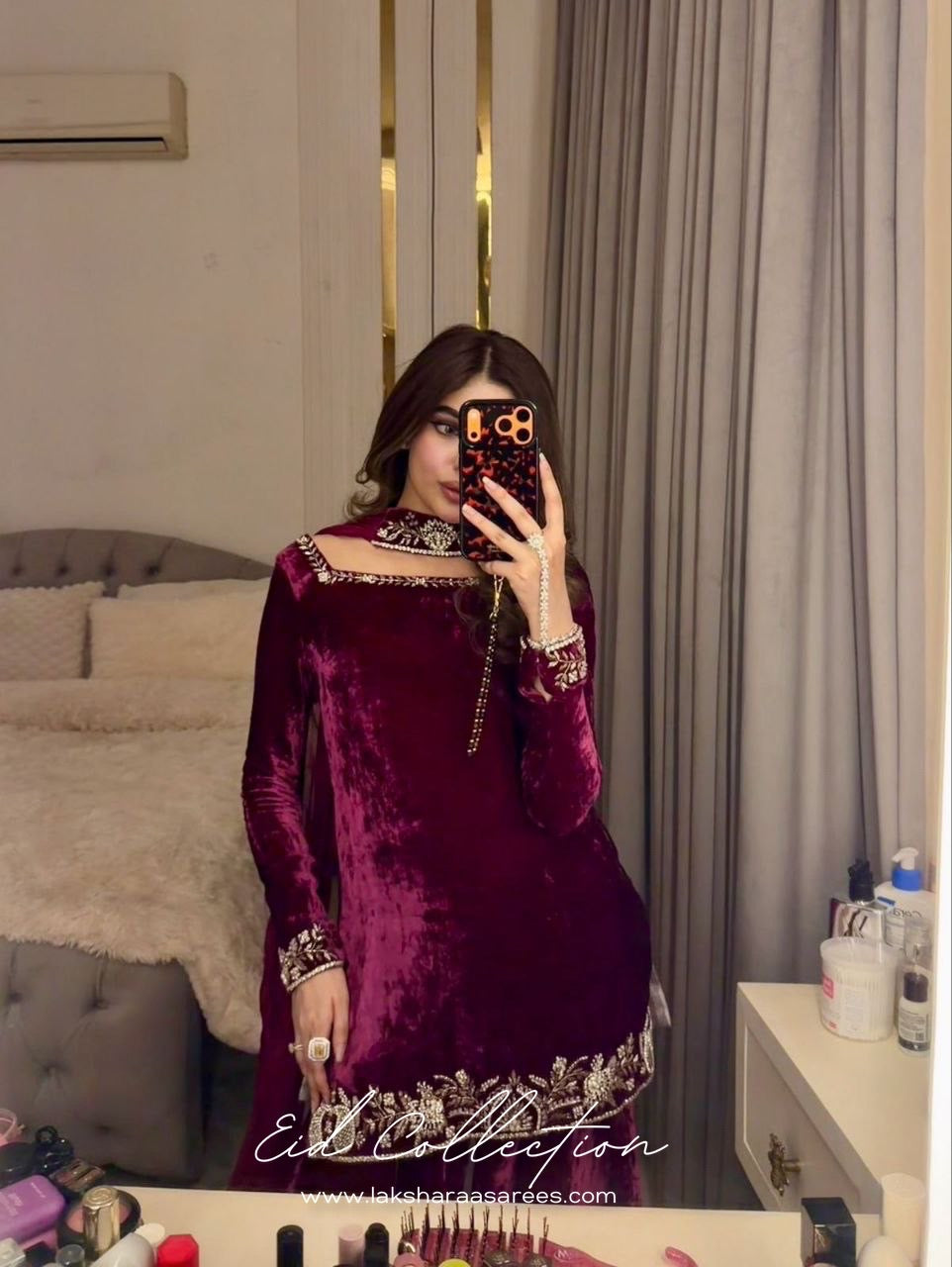 NOREEN — Pakistani Velvet Designer Suit