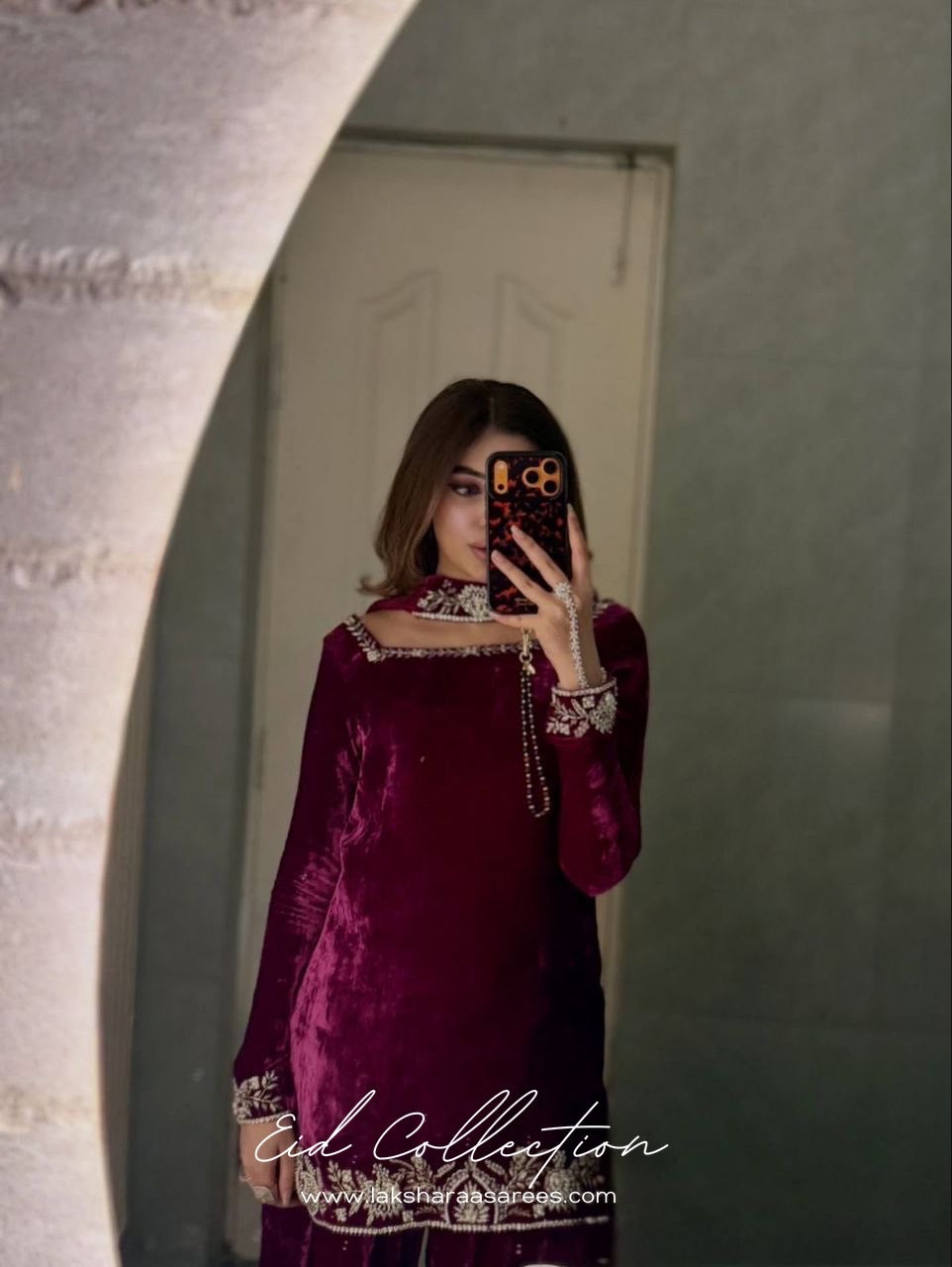 NOREEN — Pakistani Velvet Designer Suit