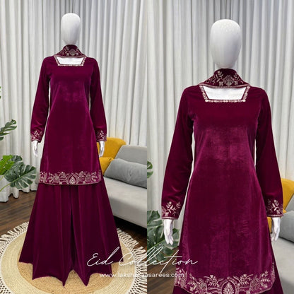 NOREEN — Pakistani Velvet Designer Suit