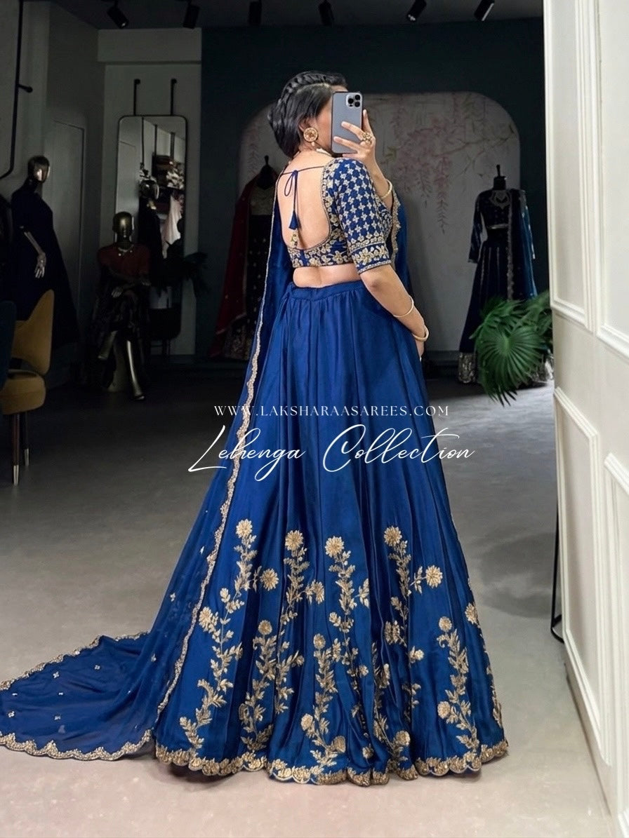 CIARA —  Pretty Rangoli Silk Lehenga