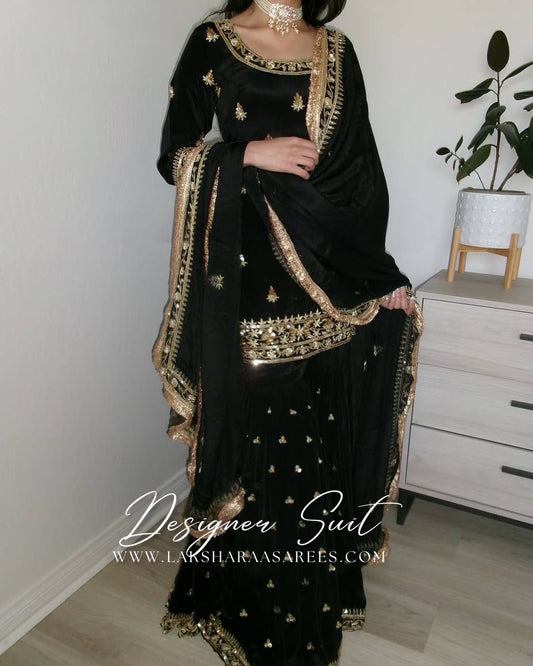 SHRADHA — Premium Crepe Silk Sharara