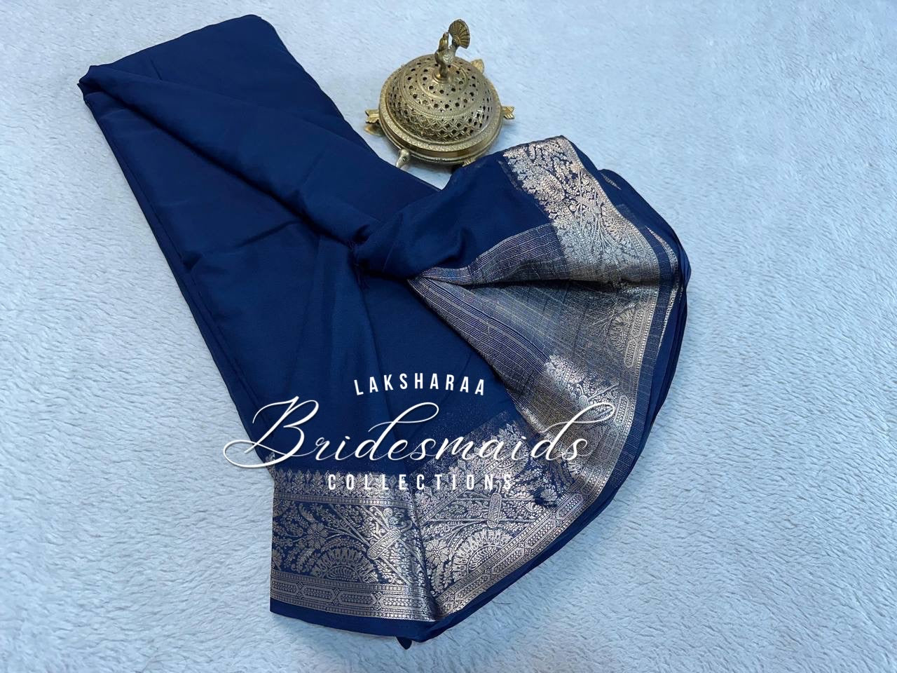 Bridesmaid Saree - Soft Viscose Saree