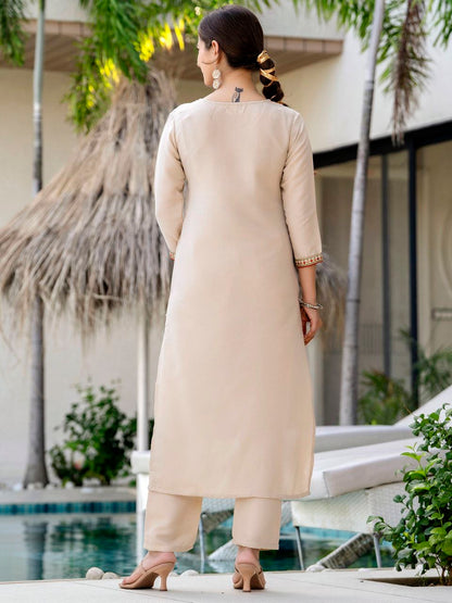 Peach Comfy Kurti Set