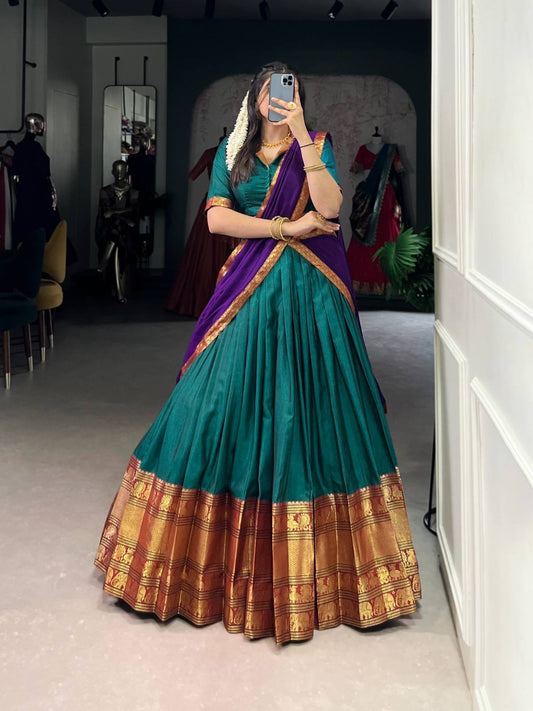VANISHREE — Narayanpet Half Sarees Lehenga