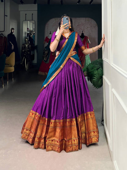 VANISHREE — Narayanpet Half Sarees Lehenga