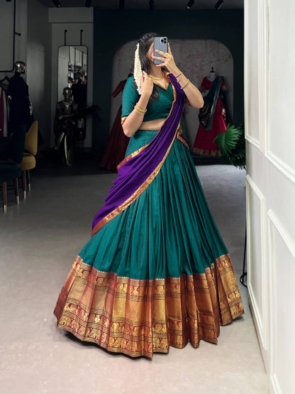 VANISHREE — Narayanpet Half Sarees Lehenga