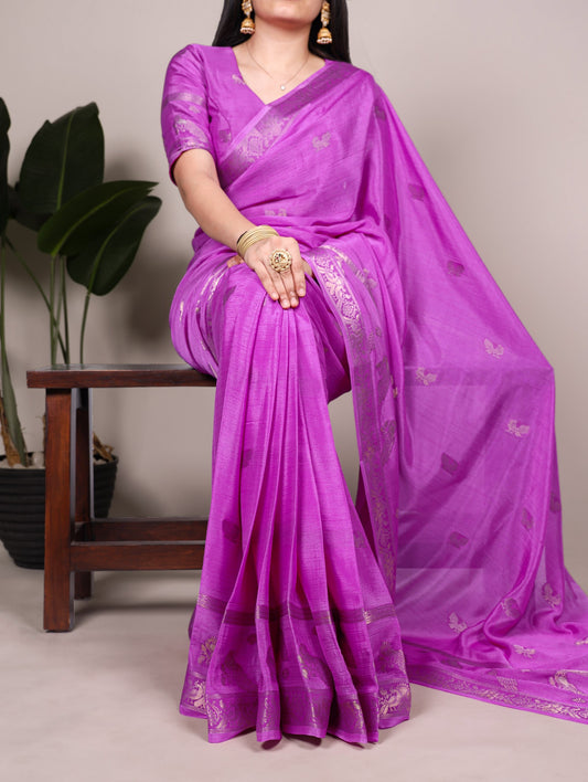 LAVANYA — Crepe Silk Saree
