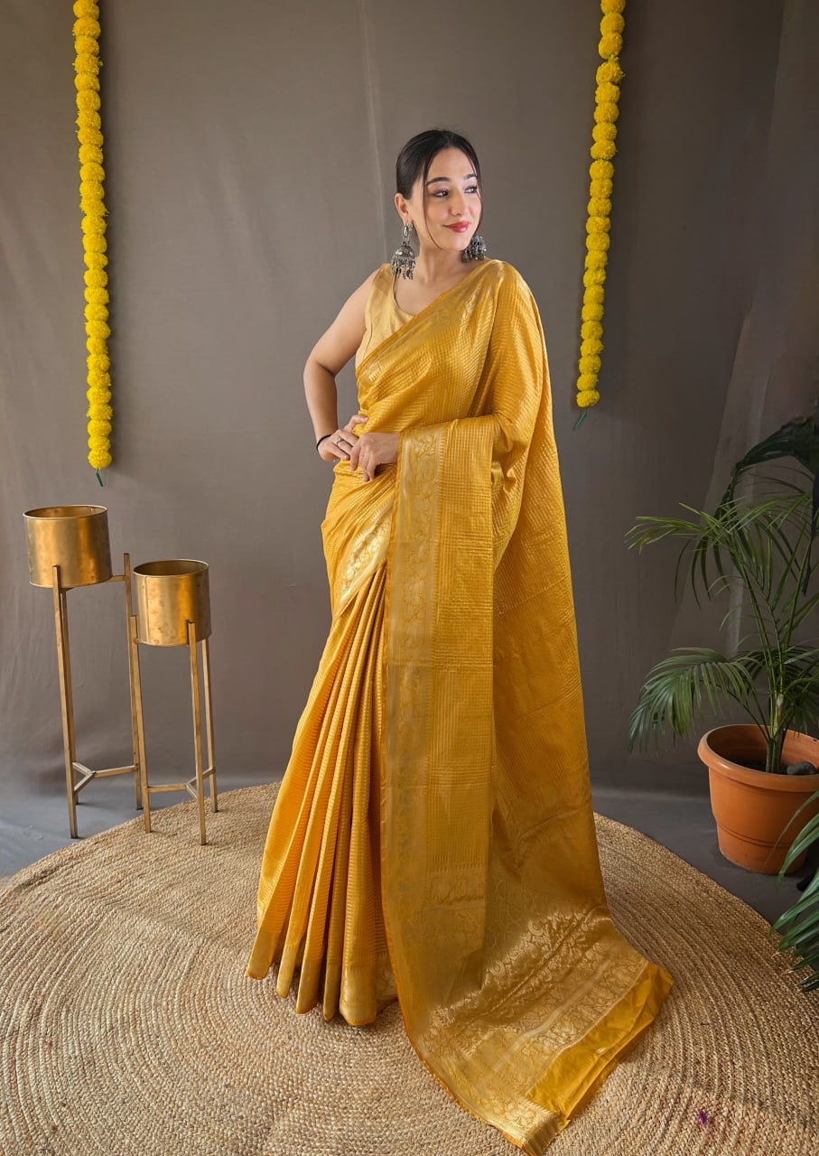 Aradyaa Soft Copper Silk Saree