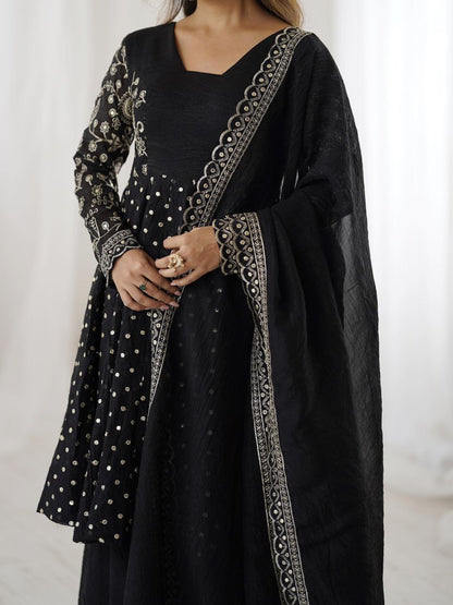 Crunchy Peplum Pallazo Suit