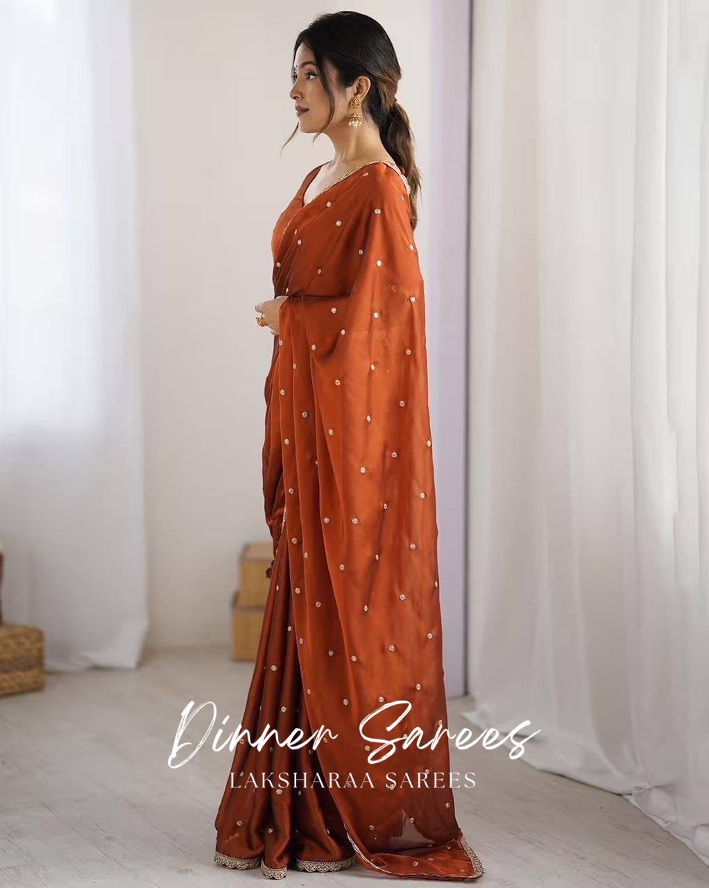 RHEAA — Rangoli Soft Georgette Saree