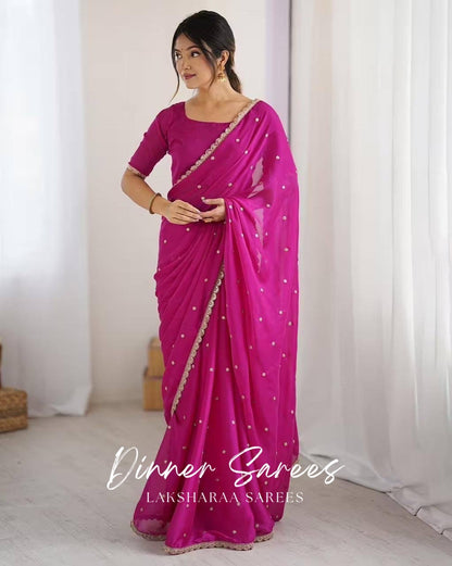 RHEAA — Rangoli Soft Georgette Saree