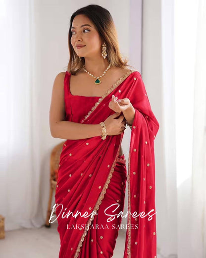RHEAA — Rangoli Soft Georgette Saree