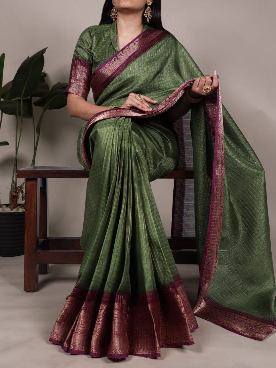 Cotton saree