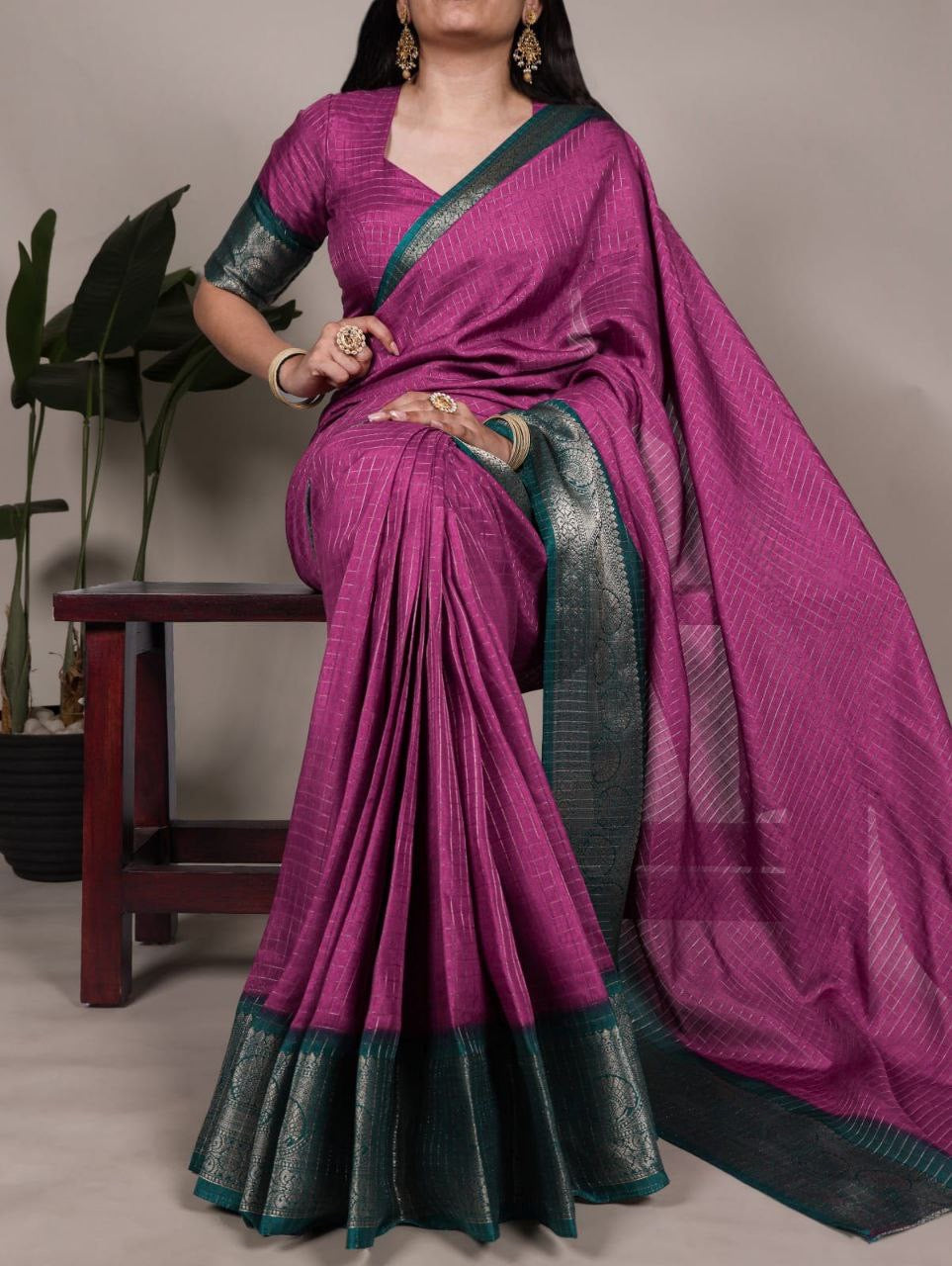 Cotton saree