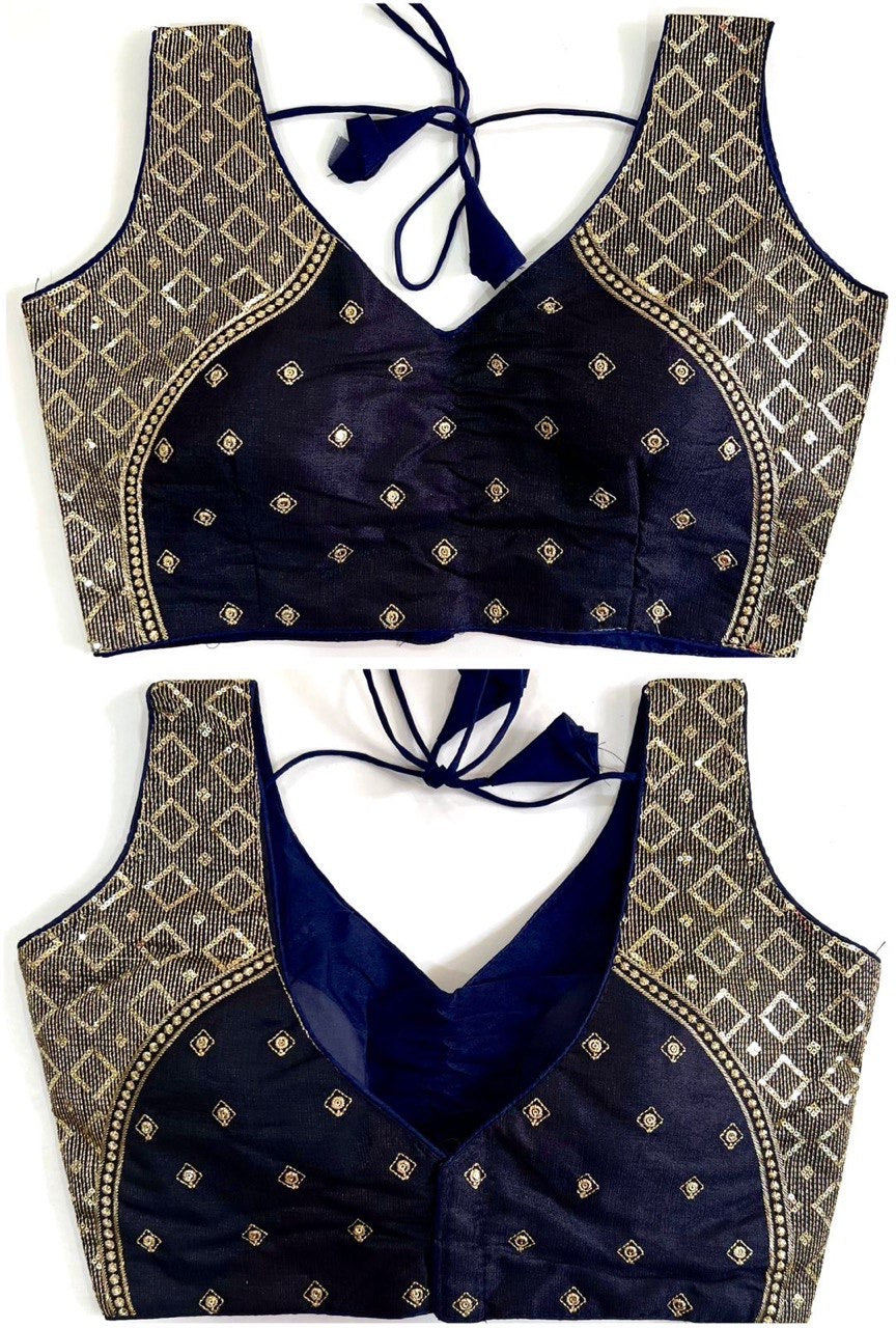 Partywear Readymade Saree Blouse