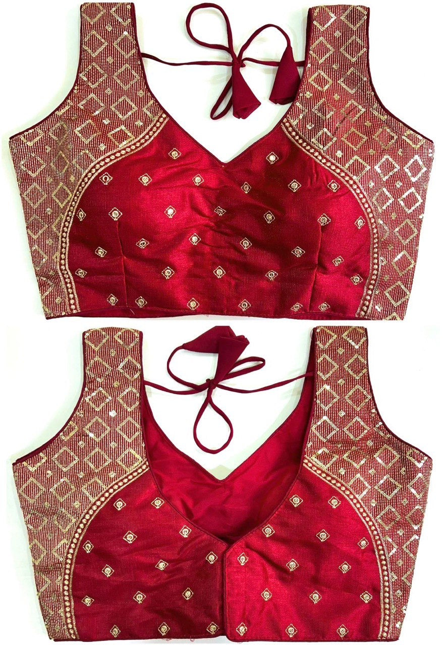 Partywear Readymade Saree Blouse