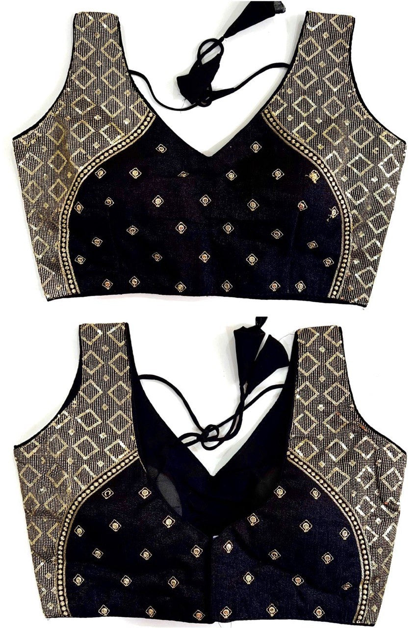 Partywear Readymade Saree Blouse