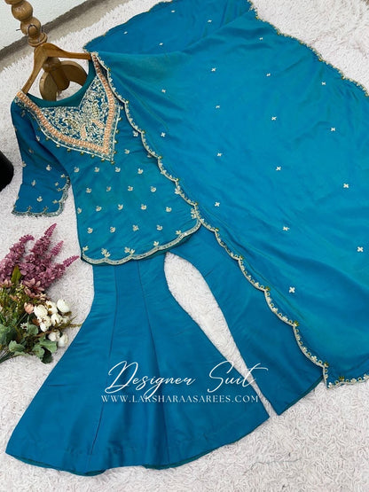 KATRINA — Y2K Style Sharara Suit