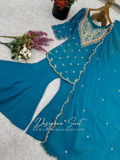 KATRINA — Y2K Style Sharara Suit