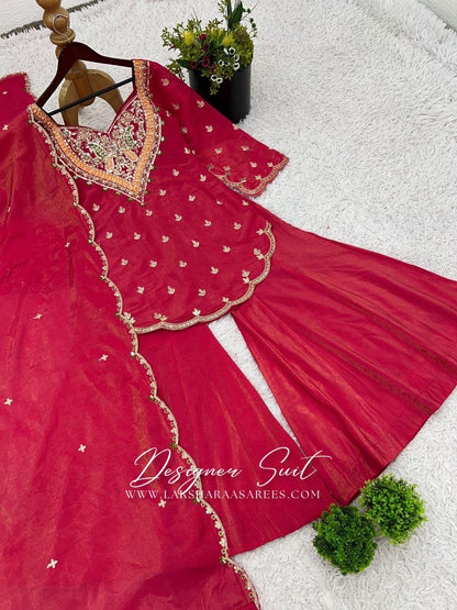 KATRINA — Y2K Style Sharara Suit