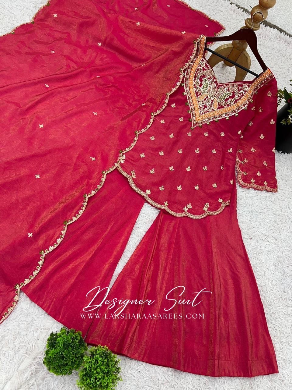 KATRINA — Y2K Style Sharara Suit