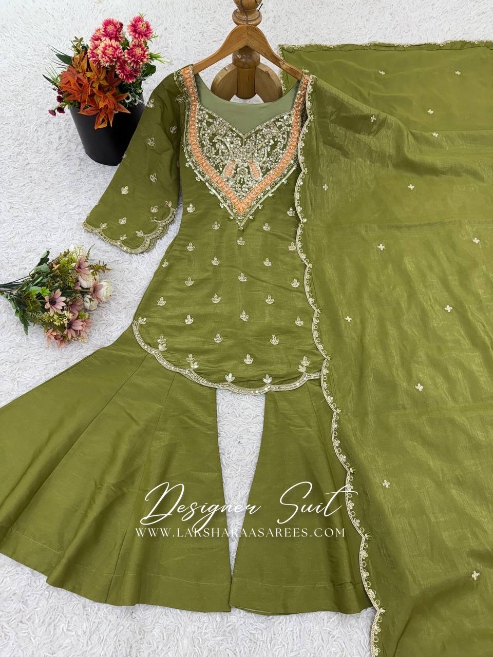 KATRINA — Y2K Style Sharara Suit