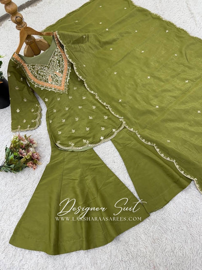 KATRINA — Y2K Style Sharara Suit