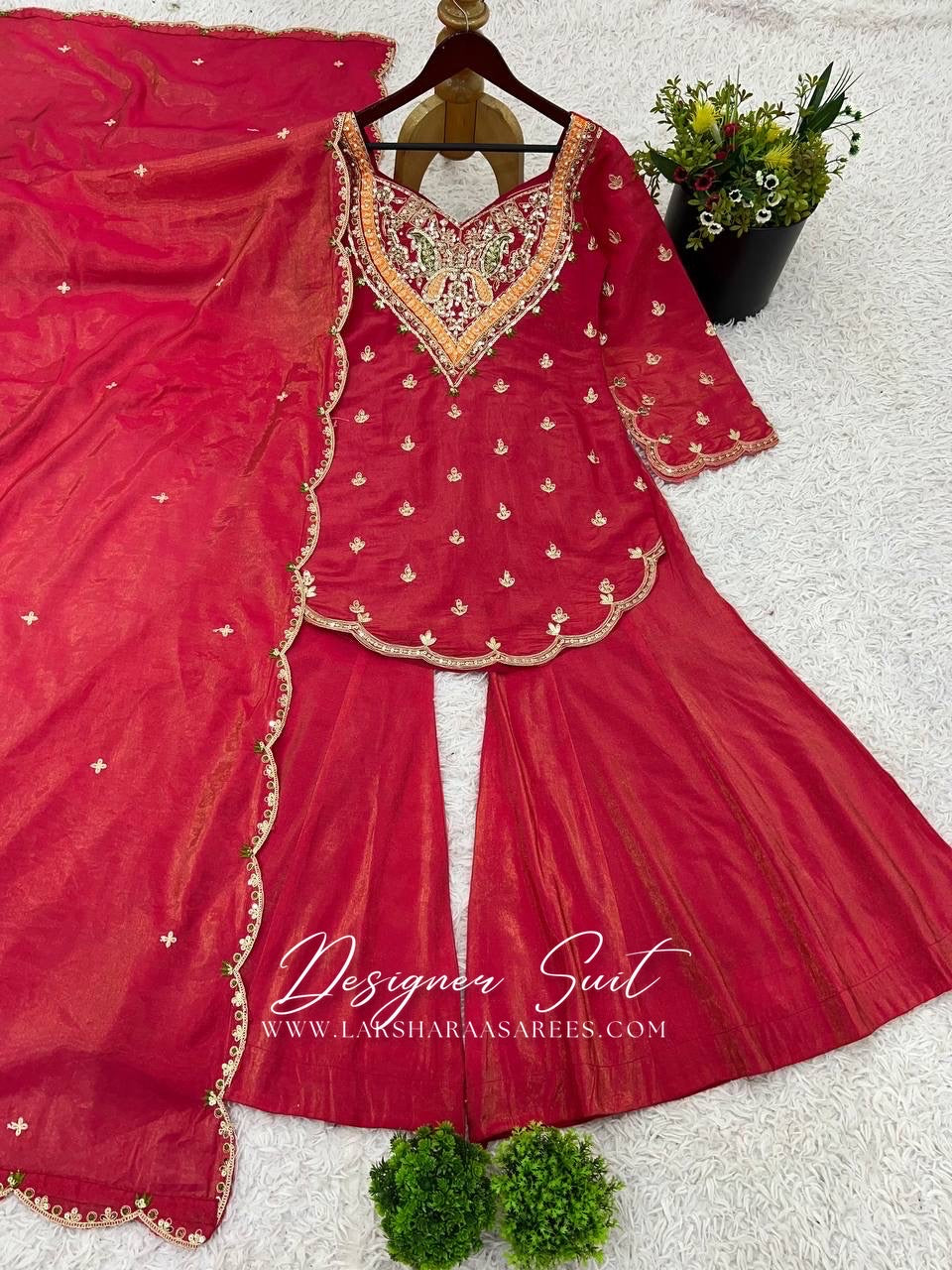 KATRINA — Y2K Style Sharara Suit