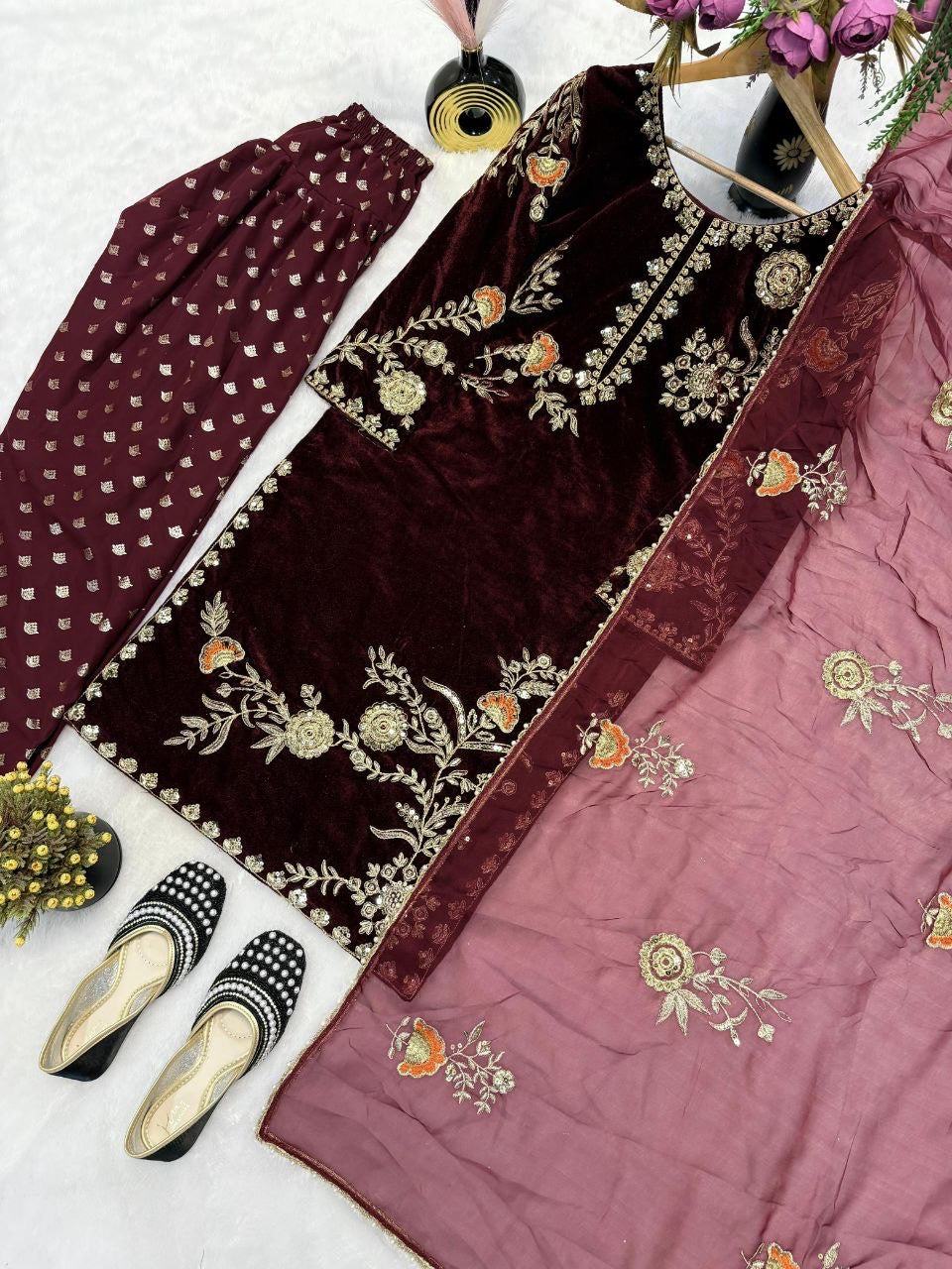RUQAIYA —Eid Special Farshi Salwar Suit - Laksharaa Sarees